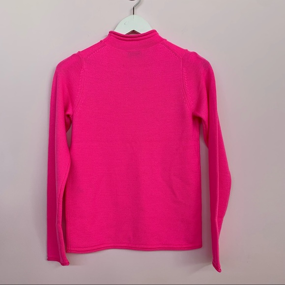 NEW! Opening Ceremony Merino Wool Knit Sweater Hot Pink, Medium - Picture 9 of 10